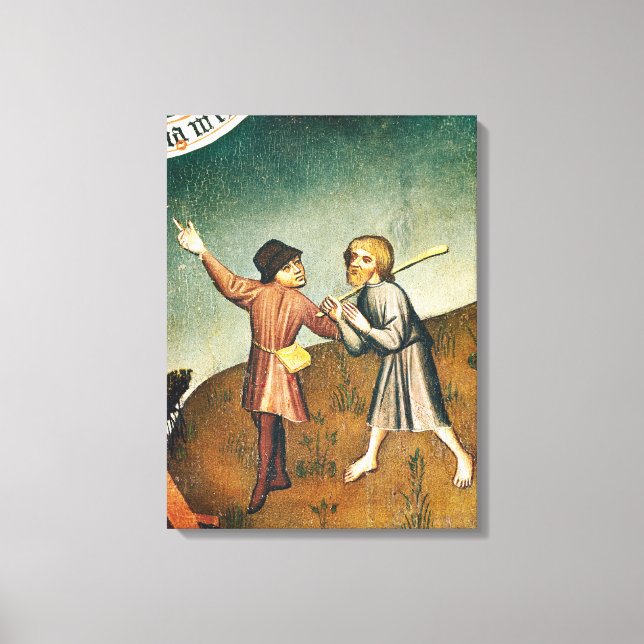 Adoration of the Magi, detail of the Canvas Print (Front)