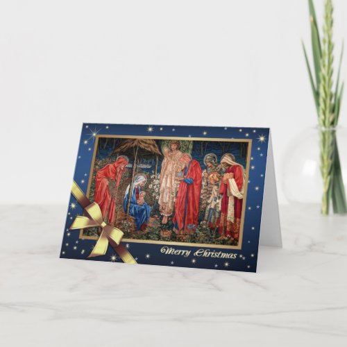 Adoration of the Magi Fine Art Christmas Holiday Card