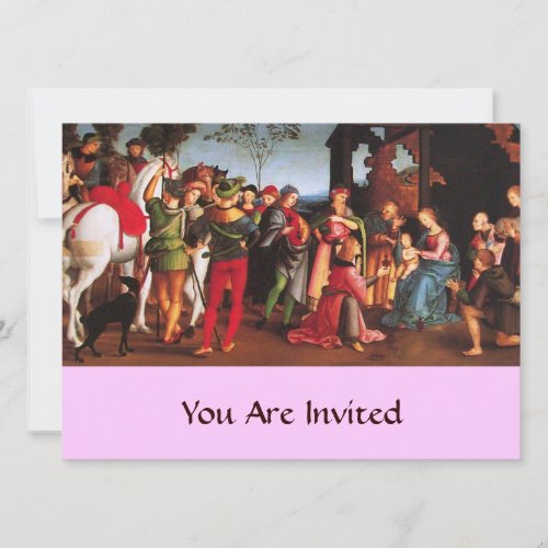 ADORATION OF THE MAGI INVITATION