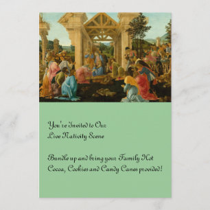 Adoration of the Magi Invitation