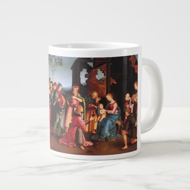 ADORATION OF THE MAGI LARGE COFFEE MUG (Front Right)