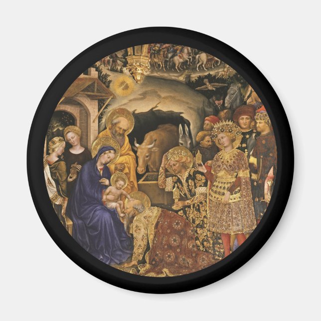 Adoration of the Magi Magnet (Front)