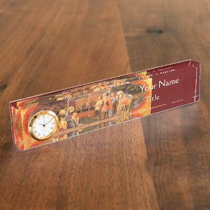 ADORATION OF THE MAGI NAME PLATE