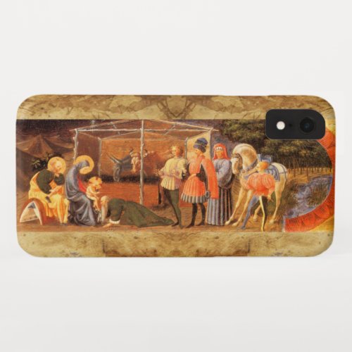 ADORATION OF THE MAGI NATIVITY  PARCHMENT iPhone XR CASE