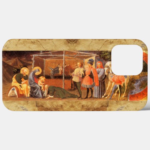 ADORATION OF THE MAGI NATIVITY  PARCHMENT iPhone 13 PRO MAX CASE