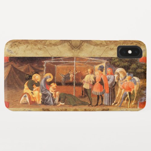 ADORATION OF THE MAGI NATIVITY  PARCHMENT iPhone XS MAX CASE