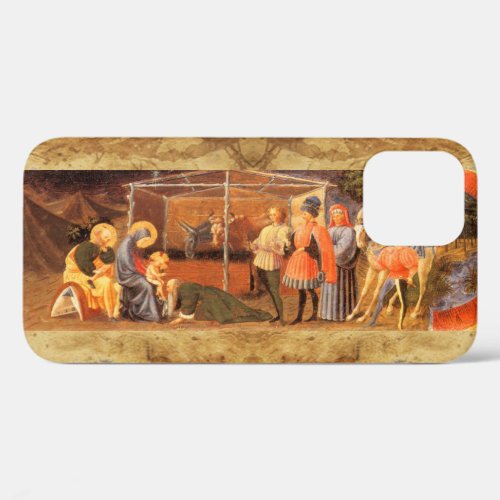ADORATION OF THE MAGI NATIVITY  PARCHMENT iPhone 12 CASE