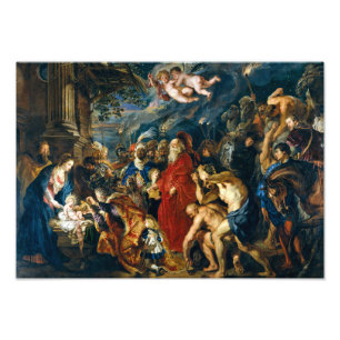 Adoration of the Magi Peter Paul Rubens Photo Print