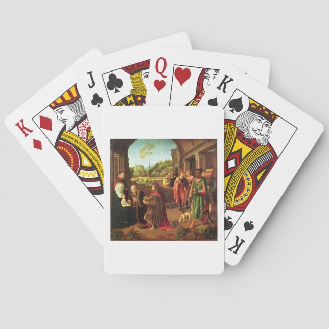 Adoration of the Magi Poker Cards (Back)