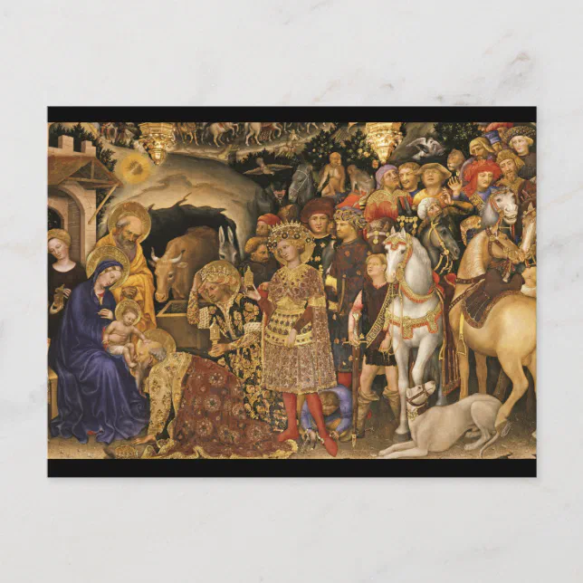 Adoration of the Magi Postcard | Zazzle