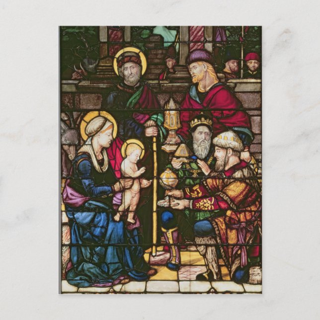 Adoration of the Magi Postcard (Front)