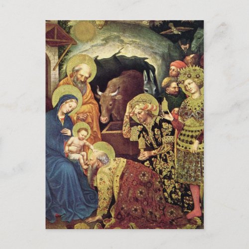 Adoration of the Magi Postcard