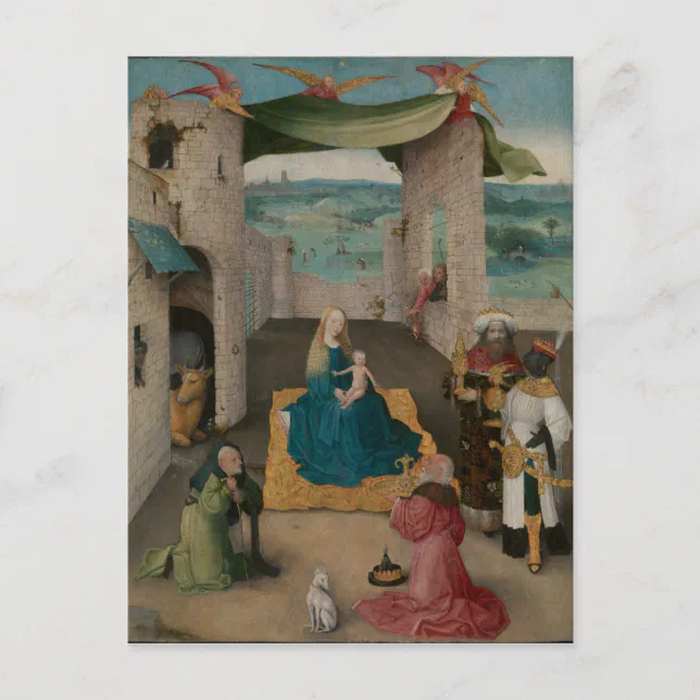 Adoration of the Magi Postcard | Zazzle