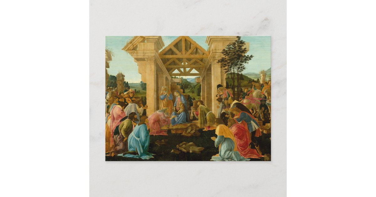 Adoration of the Magi Postcard | Zazzle