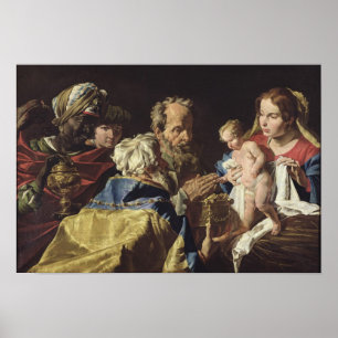 Adoration of the Magi Poster