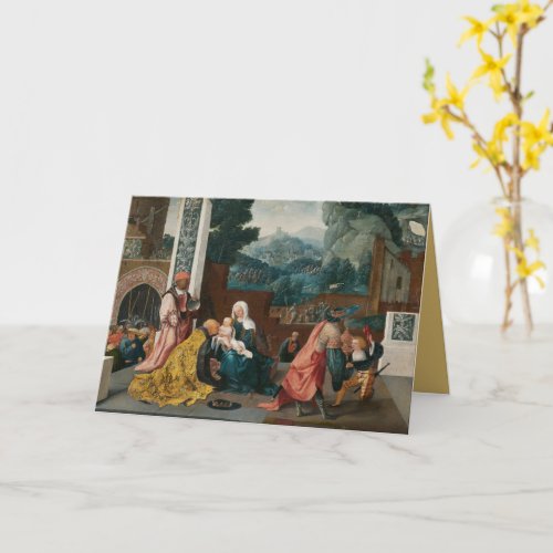 Adoration of the Magi _ van Scorel Card