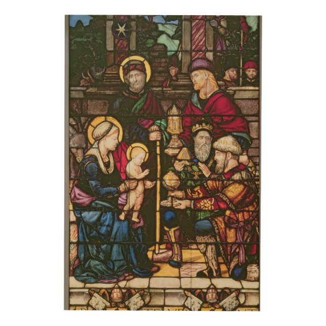 Adoration of the Magi Wood Wall Art (Front)