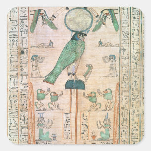 Adoration of the Rising Sun Square Sticker