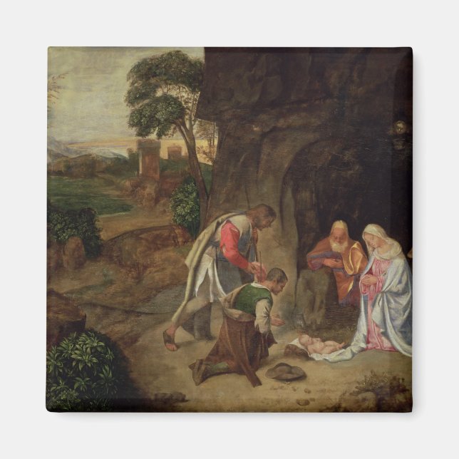 Adoration of the Shepherds, 1510 Magnet (Front)