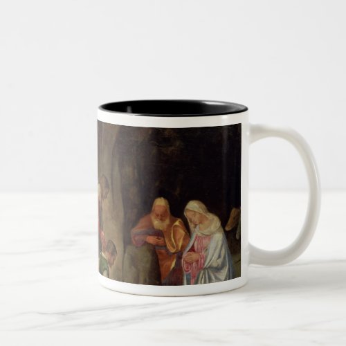 Adoration of the Shepherds 1510 Two_Tone Coffee Mug