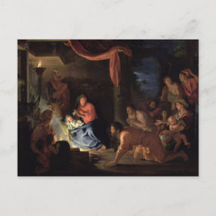 Adoration of the Shepherds, 1689 Postcard
