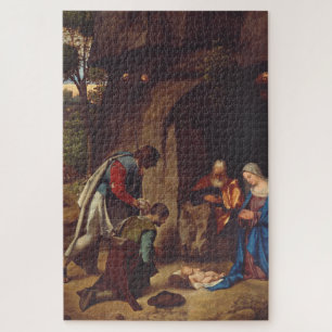 Adoration of the Shepherds by Giorgione Jigsaw Puzzle