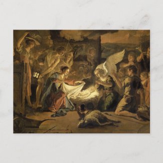 Adoration of the Shepherds Fine Art Christmas 