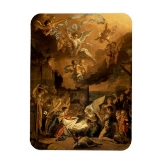 Adoration of the Shepherds Fine Art Christmas Magnet