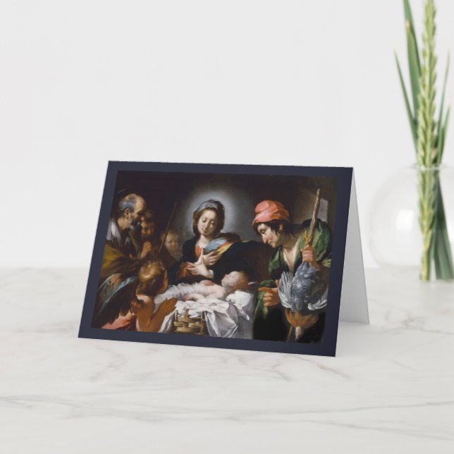 Adoration of the Shepherds Holiday Card (Front)