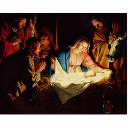 Adoration of the Shepherds _ Honthorst Statuette