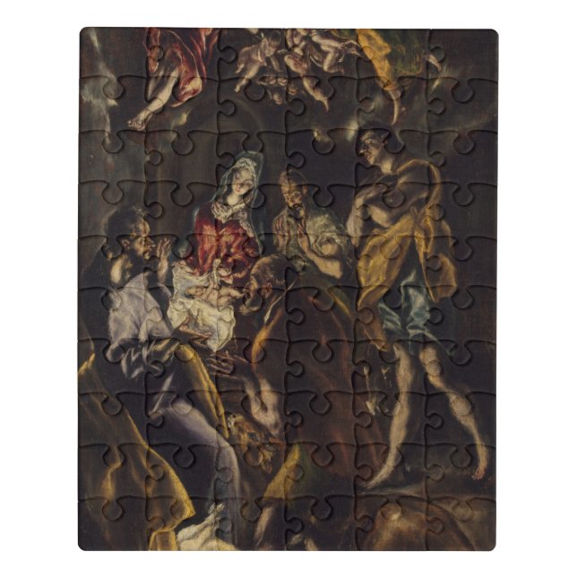 Adoration of the Shepherds Jigsaw Puzzle (Puzzle Vertical)