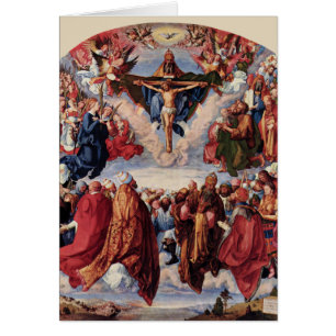 Adoration of the Trinity by Albrecht Durer, 1511 Cards