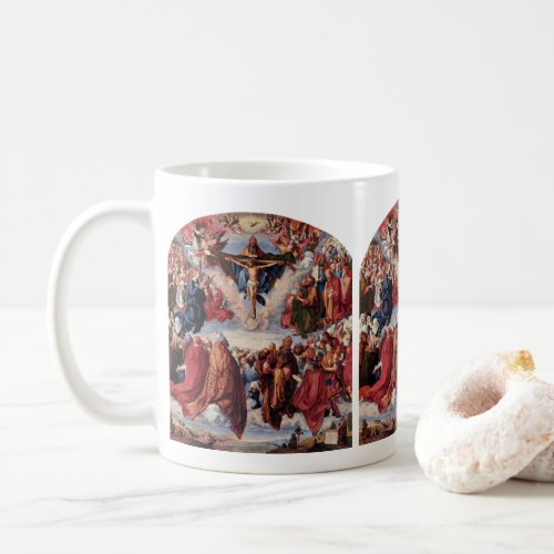 Adoration of the Trinity by Albrecht Durer 1511 Coffee Mug