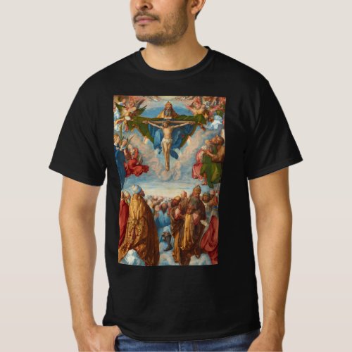 Adoration of the Trinity detail by Albrecht Durer T_Shirt