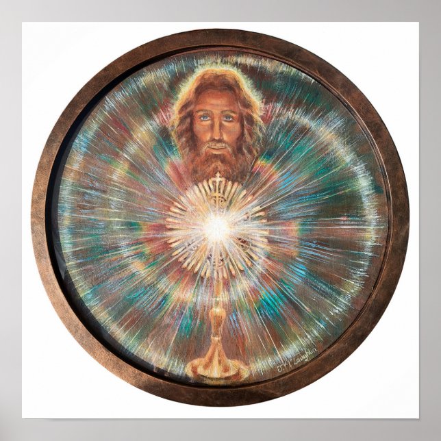 'Adoration' Painting by  Jenny McLaughlin Poster (Front)