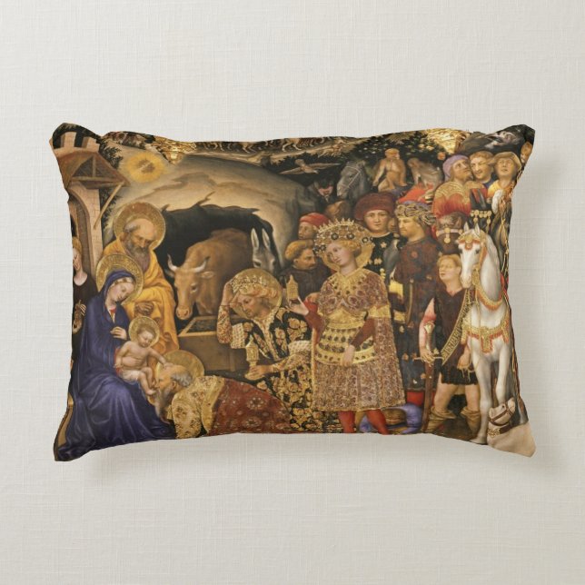 Adorazione dei Magi Accent Pillow (Front)