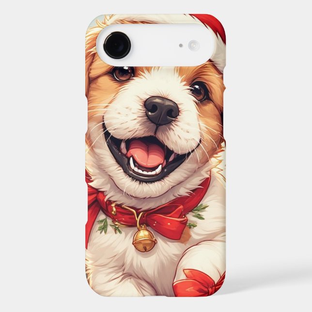 Adorble Brown White Dog  iPhone Case (Back)