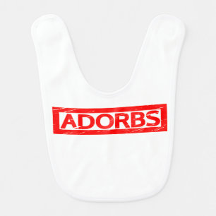Adorbs Stamp Baby Bib