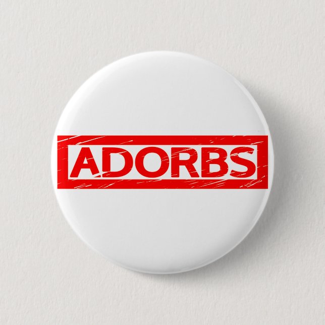 Adorbs Stamp Button (Front)