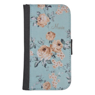 Adoring Flowers - Samsung Galaxy S4 Wallet Case