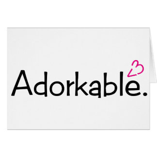 Adorkable <3 cards
