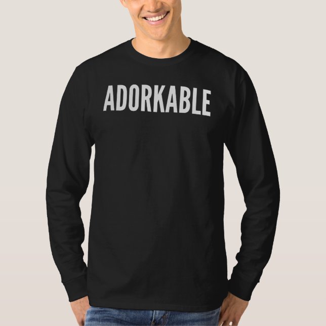 Adorkable - T-Shirt (Front)