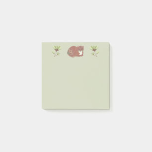 Adorned Folk Art Cat Post-it Notes