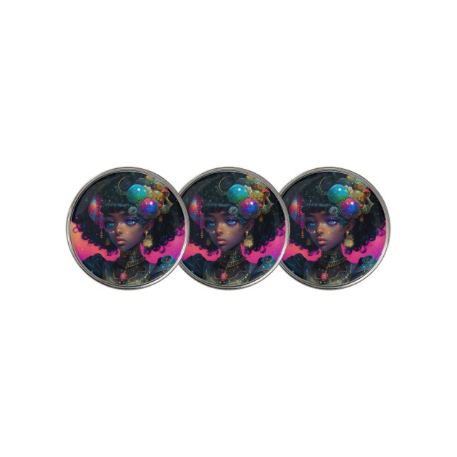 Adorned Knight Golf Ball Marker (3 Up)