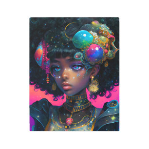 Adorned Knight Metal Print
