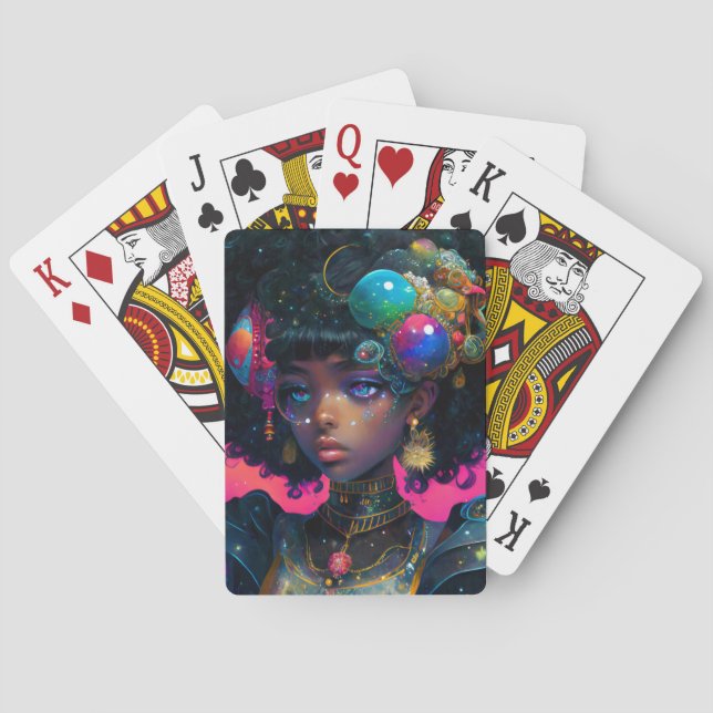 Adorned Knight Poker Cards (Back)