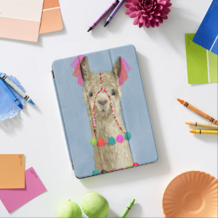 Adorned Llama - Beige iPad Pro Cover