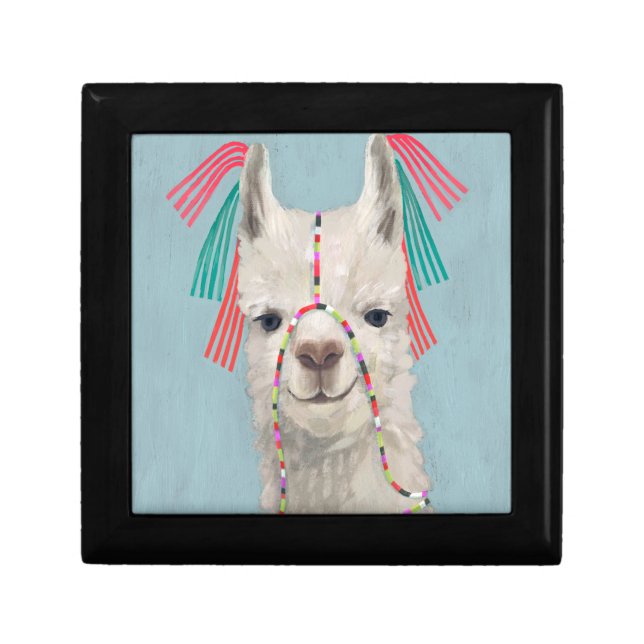 Adorned Llama - White Gift Box (Front)