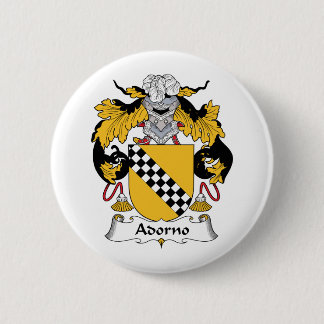 Adorno Family Crest Button