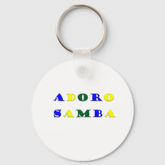 Adoro Samba Keychain